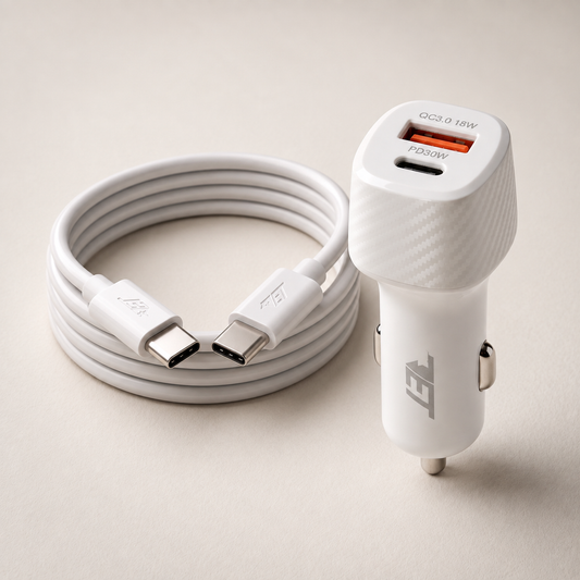 Car Kit — 48W Car Charger + USB-C Cable